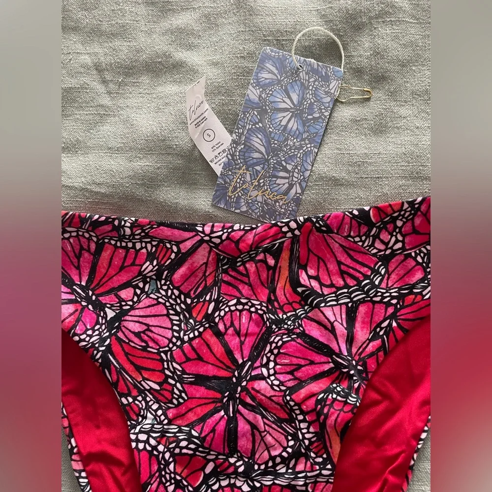 Toluca Swim Luna Midi Bikini Bottom - Picture 2 of 5
